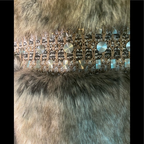 MISOOK Faux Fur Vest size XL NWT - Picture 5 of 10